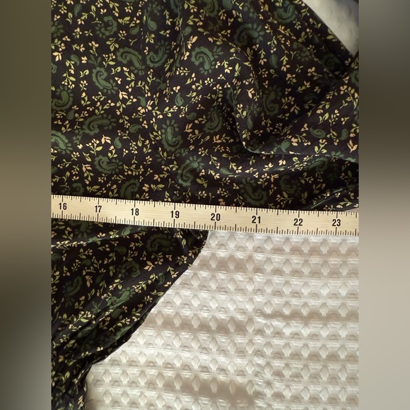 Mango Floral Long Sleeve‎ Maxi Dress Size Med (6) - Picture 10 of 12